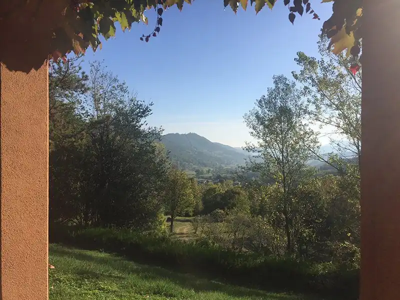 Vista exterior de Finca rústica en venda en Riudaura
