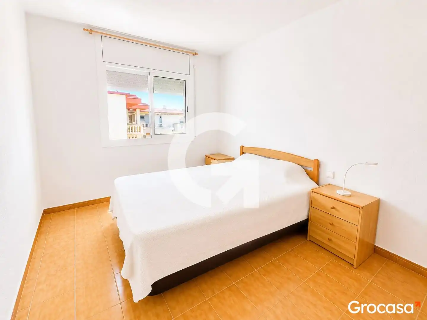 Schlafzimmer von Wohnung zum Verkauf in Cubelles mit Klimaanlage, Heizung und Ofen