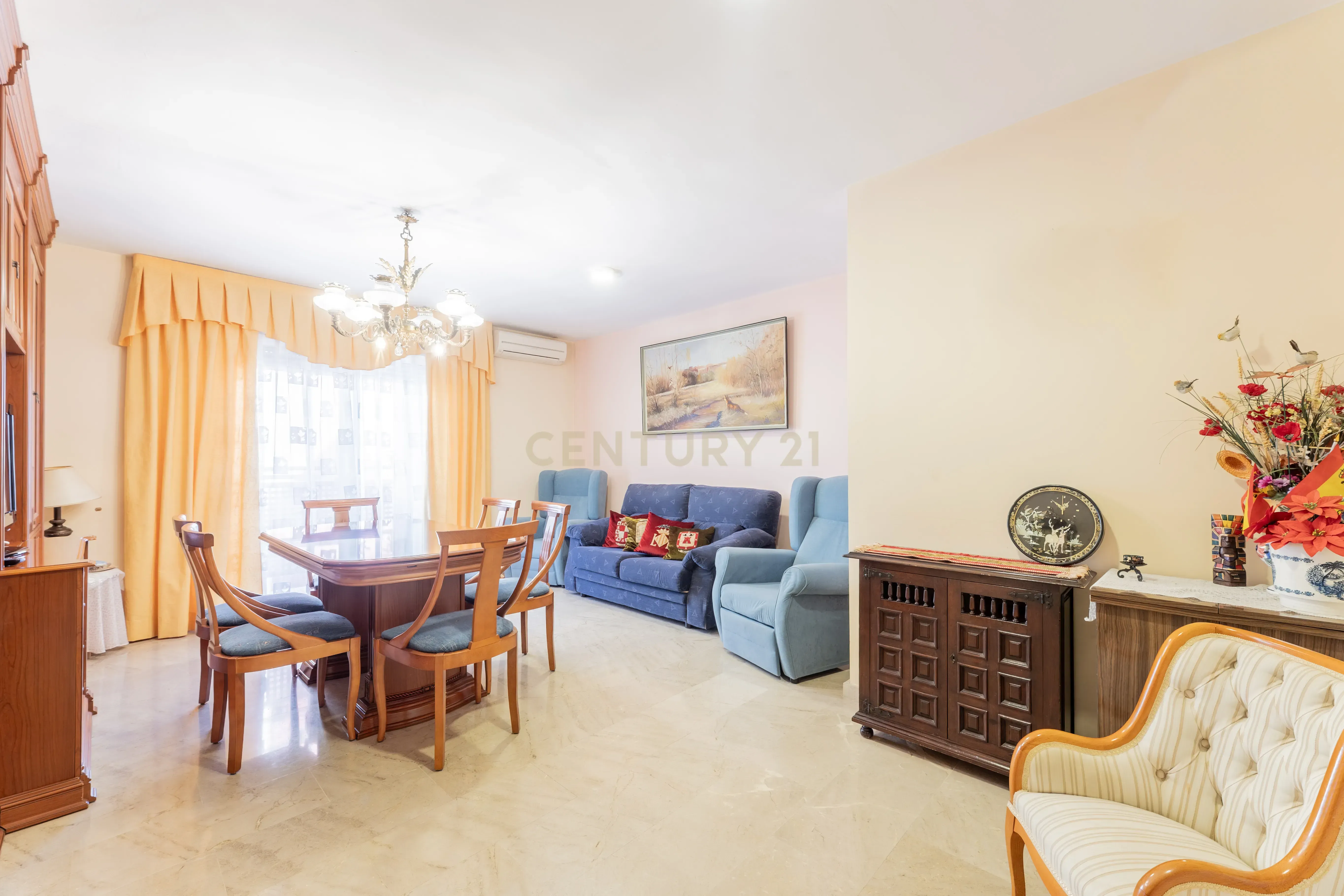 Sala d'estar de Pis en venda en  Valencia Capital amb Aire condicionat, Traster i Forn