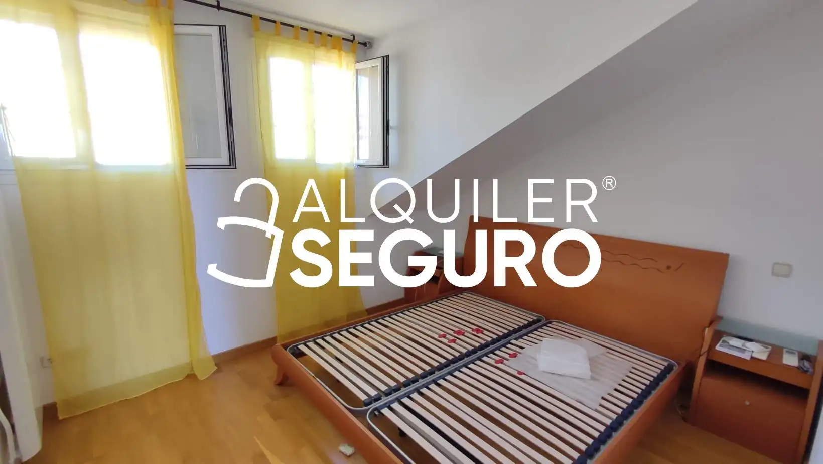 Schlafzimmer von Wohnung zur Miete in Fuente El Saz de Jarama mit Klimaanlage und Heizung