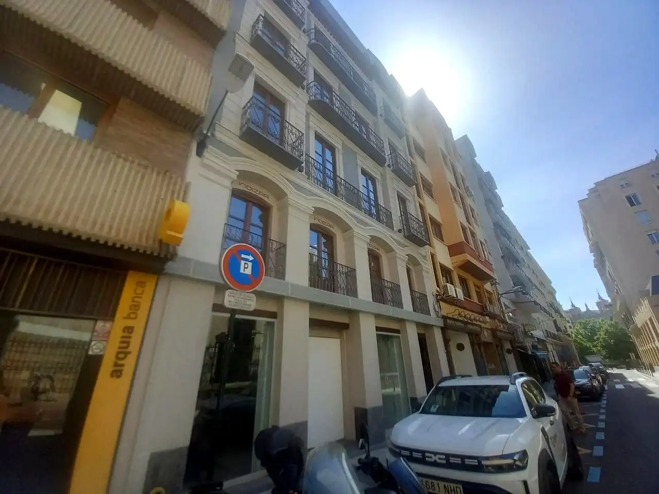 Vista exterior de Àtic en venda en Zaragoza amb Aire condicionat, Parquet i Terrassa