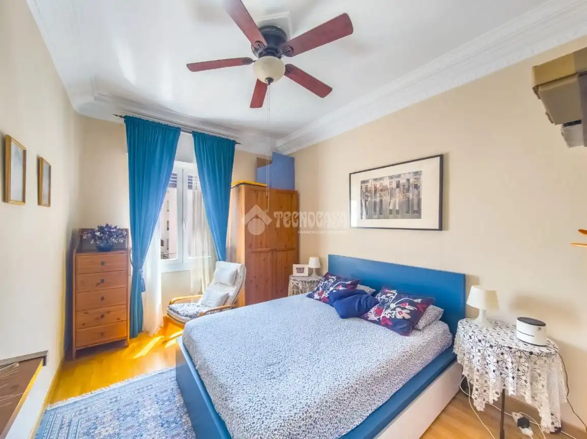 Schlafzimmer von Wohnung zum Verkauf in Madrid mit Klimaanlage, Heizung und Terrasse