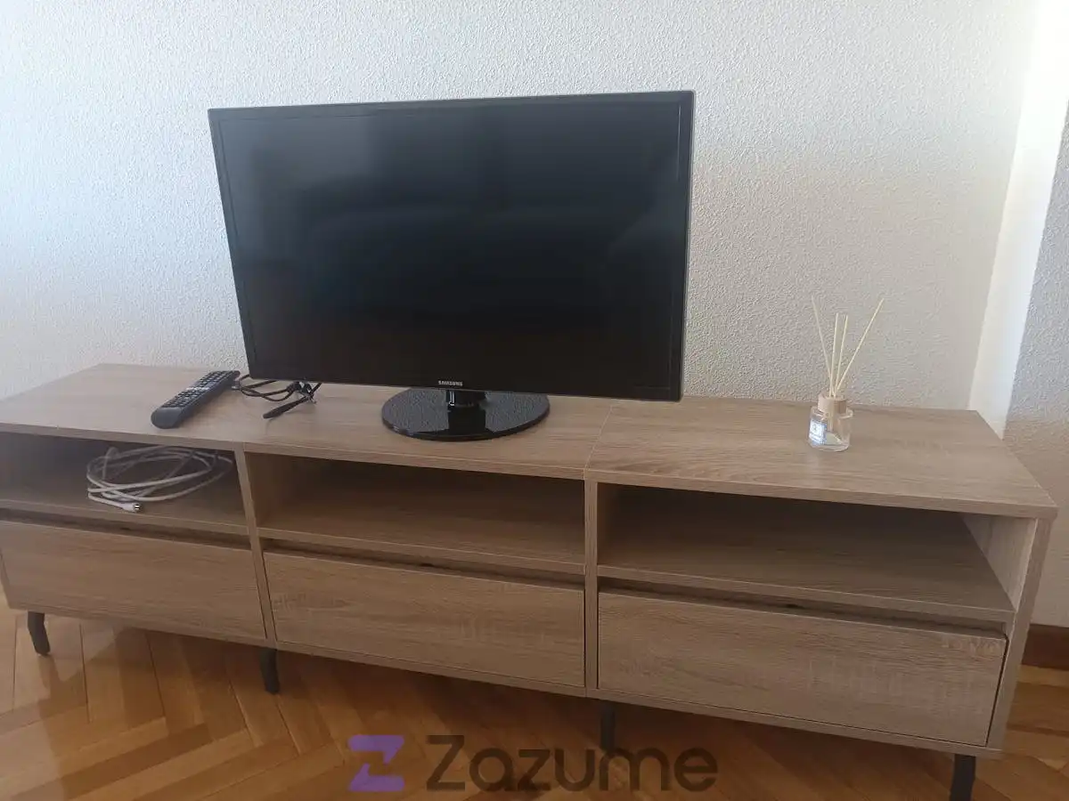 Sala de estar de Apartamento de alquiler en Ávila con Calefacción, Parquet y Terraza