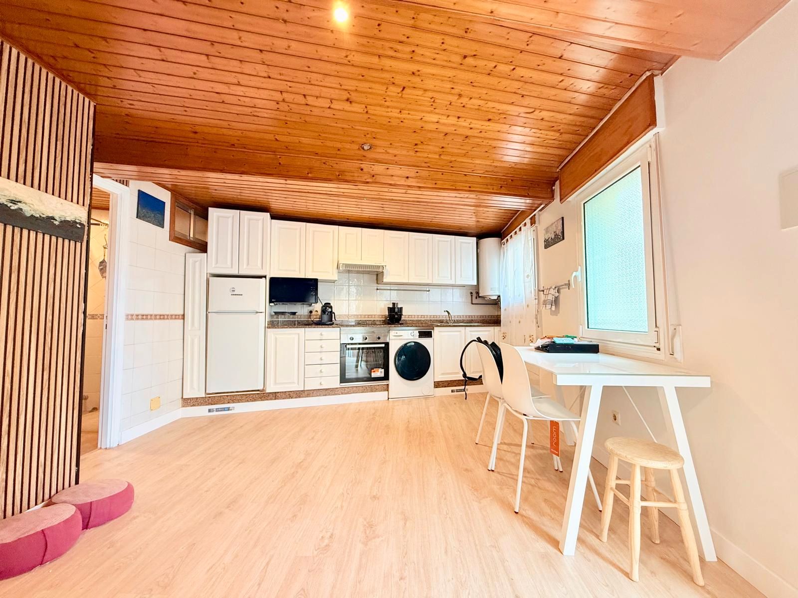 Küche von Erdgeschoss zum Verkauf in Vigo  mit Heizung, Möbliert und Ofen