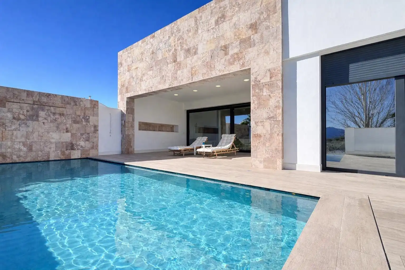 Swimming pool of Houses for sale in Colmenar  with Air Conditioner, Heating and Terrace