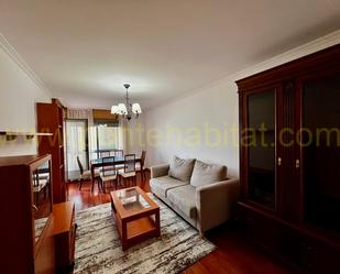 Living room of Flat to rent in Poio  with Heating, Terrace and Furnished