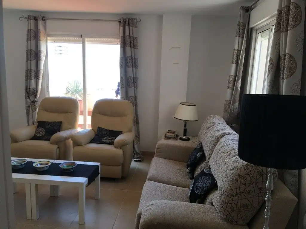 Wohnzimmer von Wohnung zum Verkauf in Cartagena mit Klimaanlage, Terrasse und Gemeinschaftspool