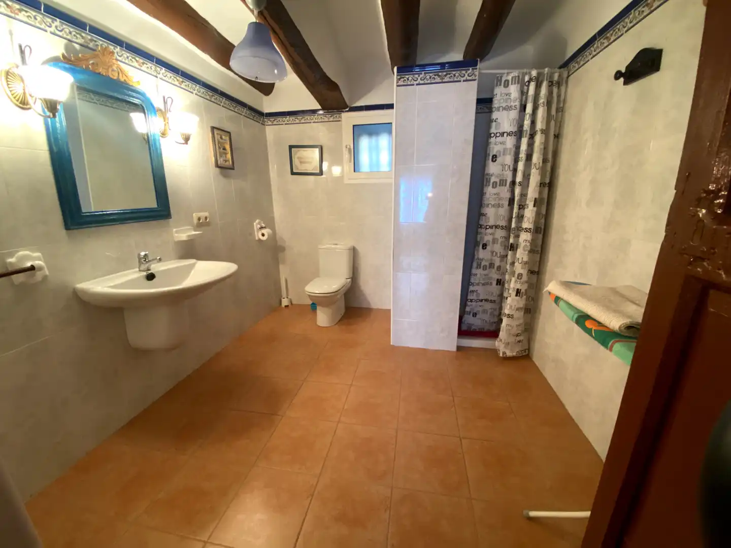 Bathroom of Houses for sale in Blesa  with Storage room and Furnished