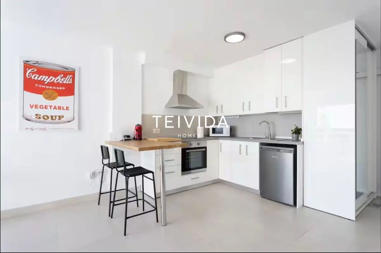 Cocina de Piso en venta en El Rosario con Terraza y Amueblado