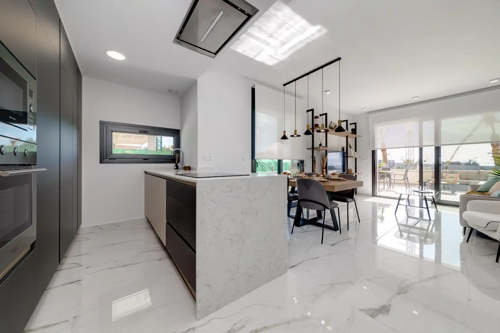 Cocina de Ático en venta en Orihuela con Aire acondicionado, Calefacción y Jardín privado