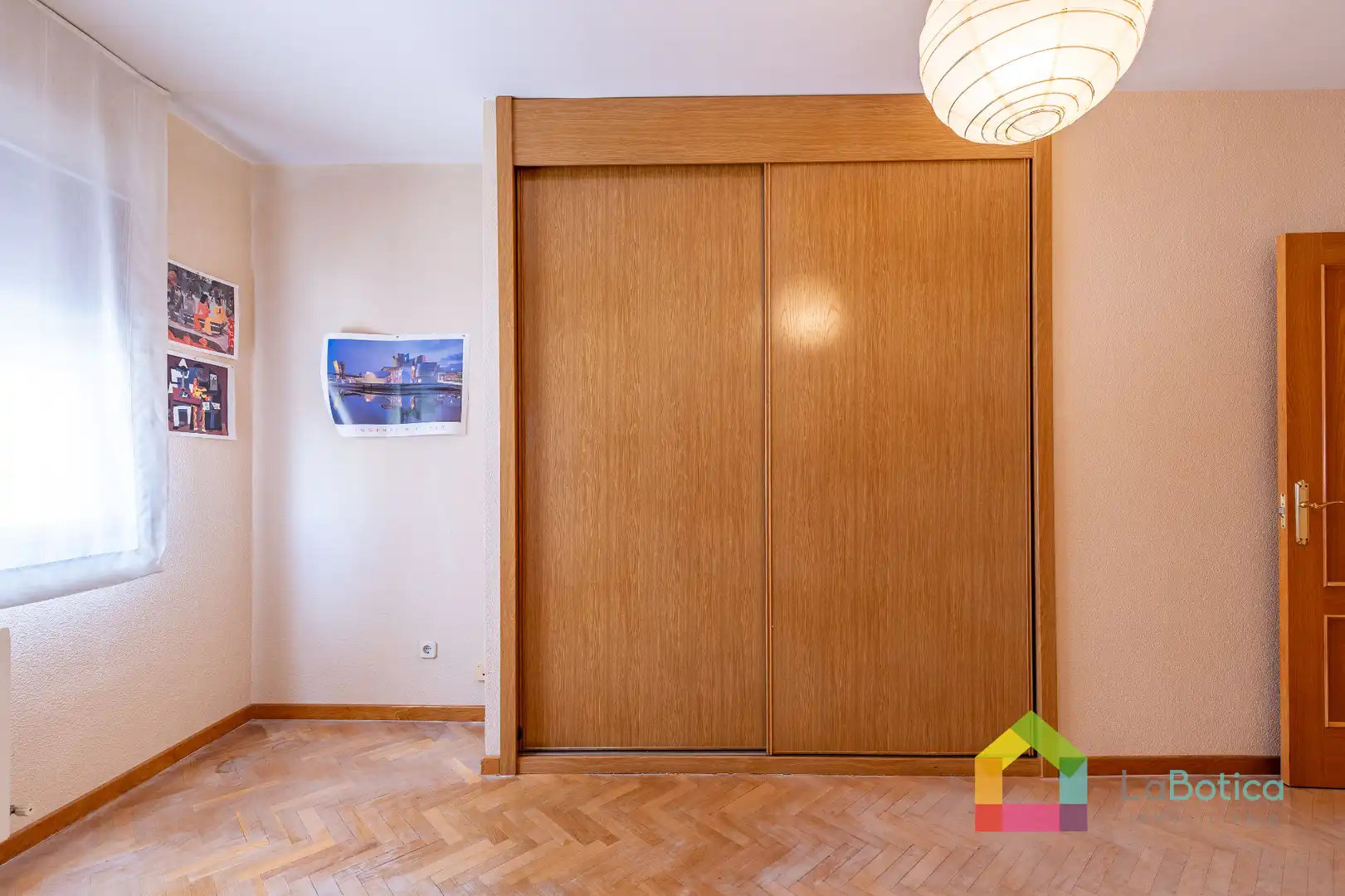 Bedroom of Flat for sale in Toledo  with Heating, Parquet flooring and Washing machine