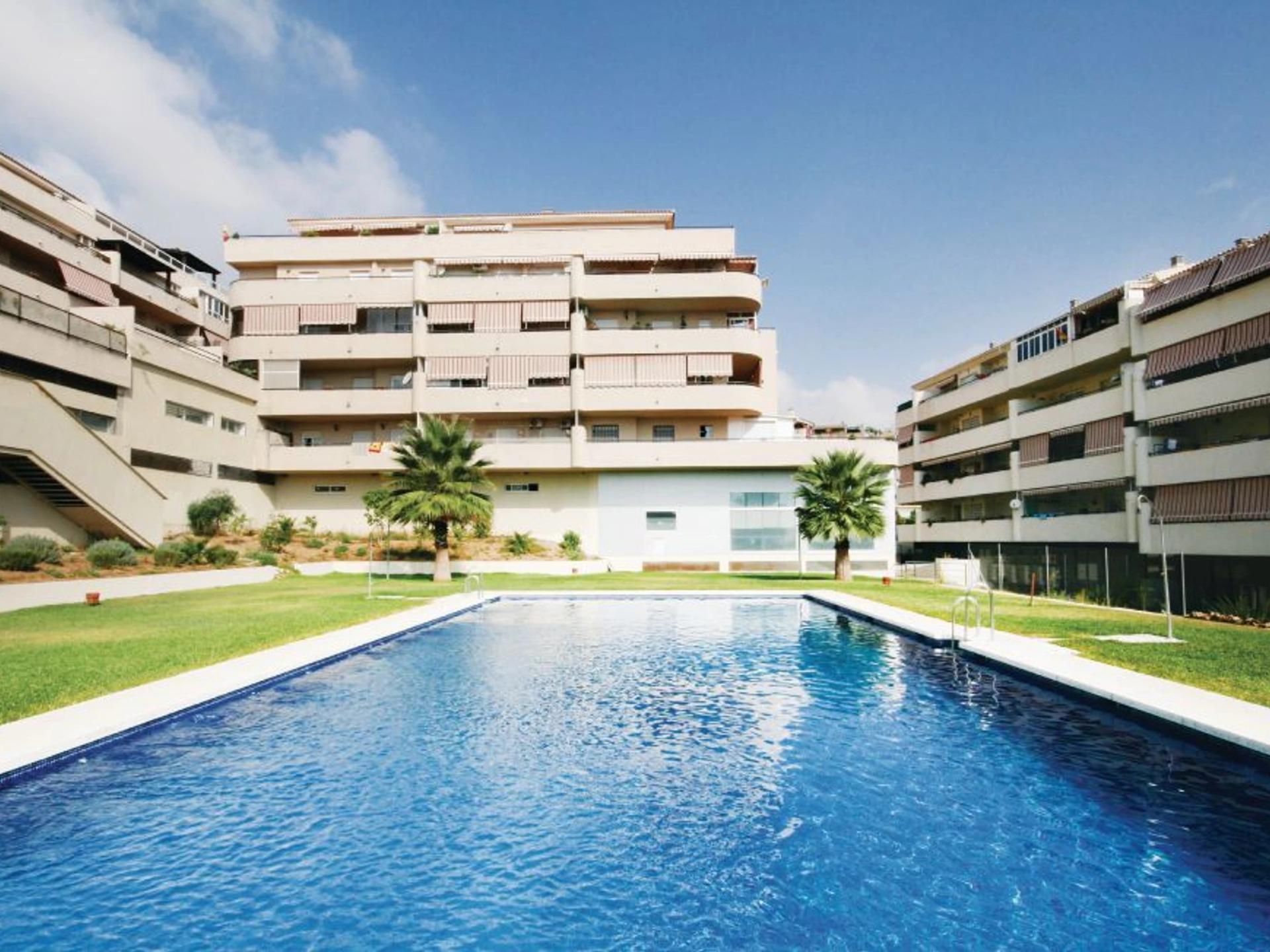 Piscina de Àtic de lloguer en Mijas amb Aire condicionat, Terrassa i Piscina comunitària