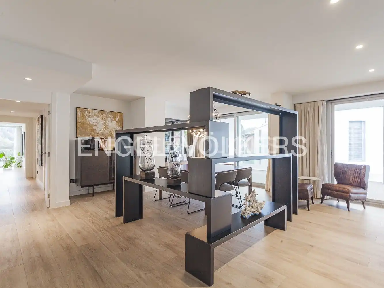 Dining room of Attic for sale in Sant Cugat del Vallès  with Air Conditioner, Heating and Private garden