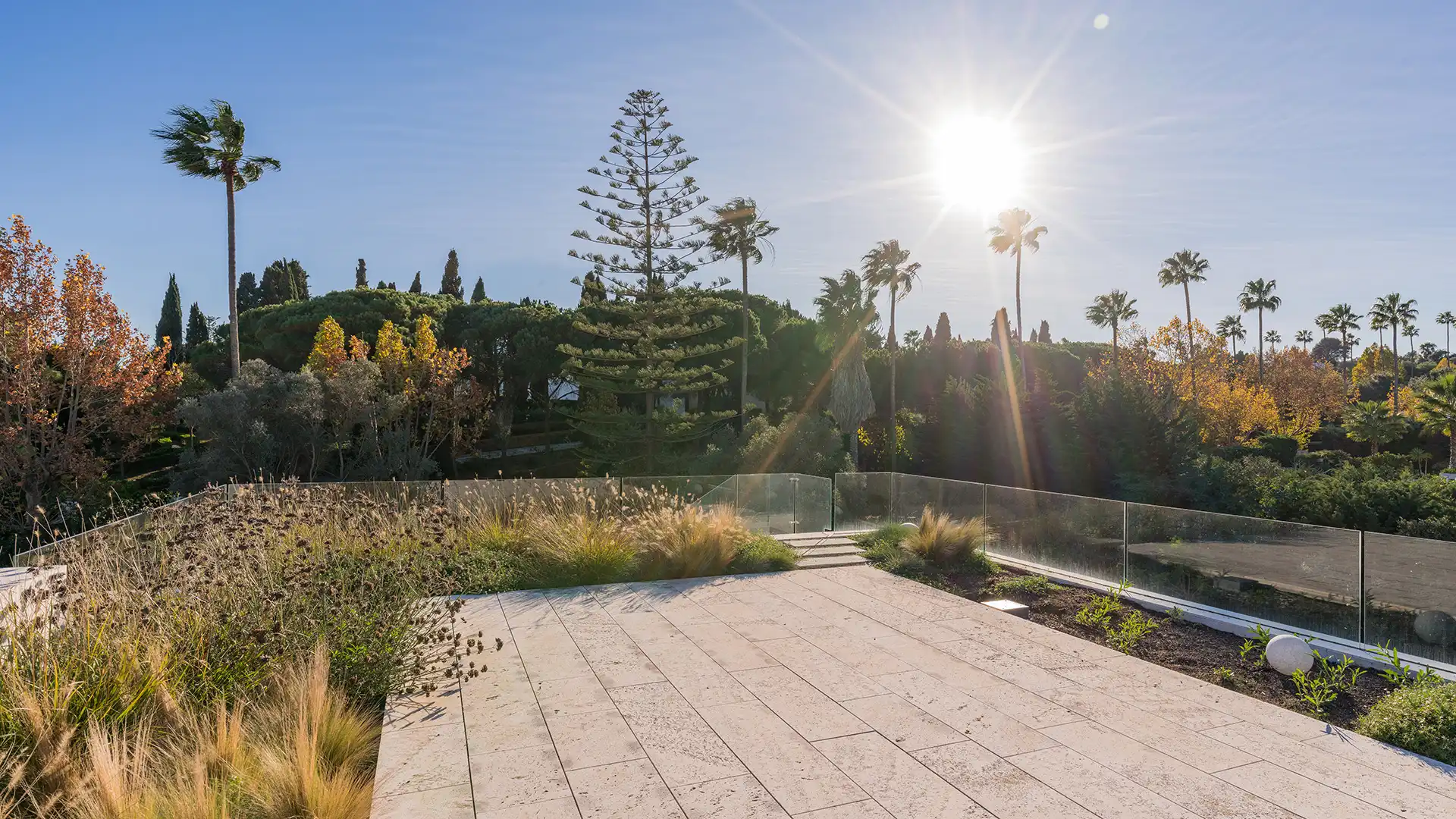 Terraza de Casa o chalet en venta en Sotogrande con Aire acondicionado, Calefacción y Jardín privado