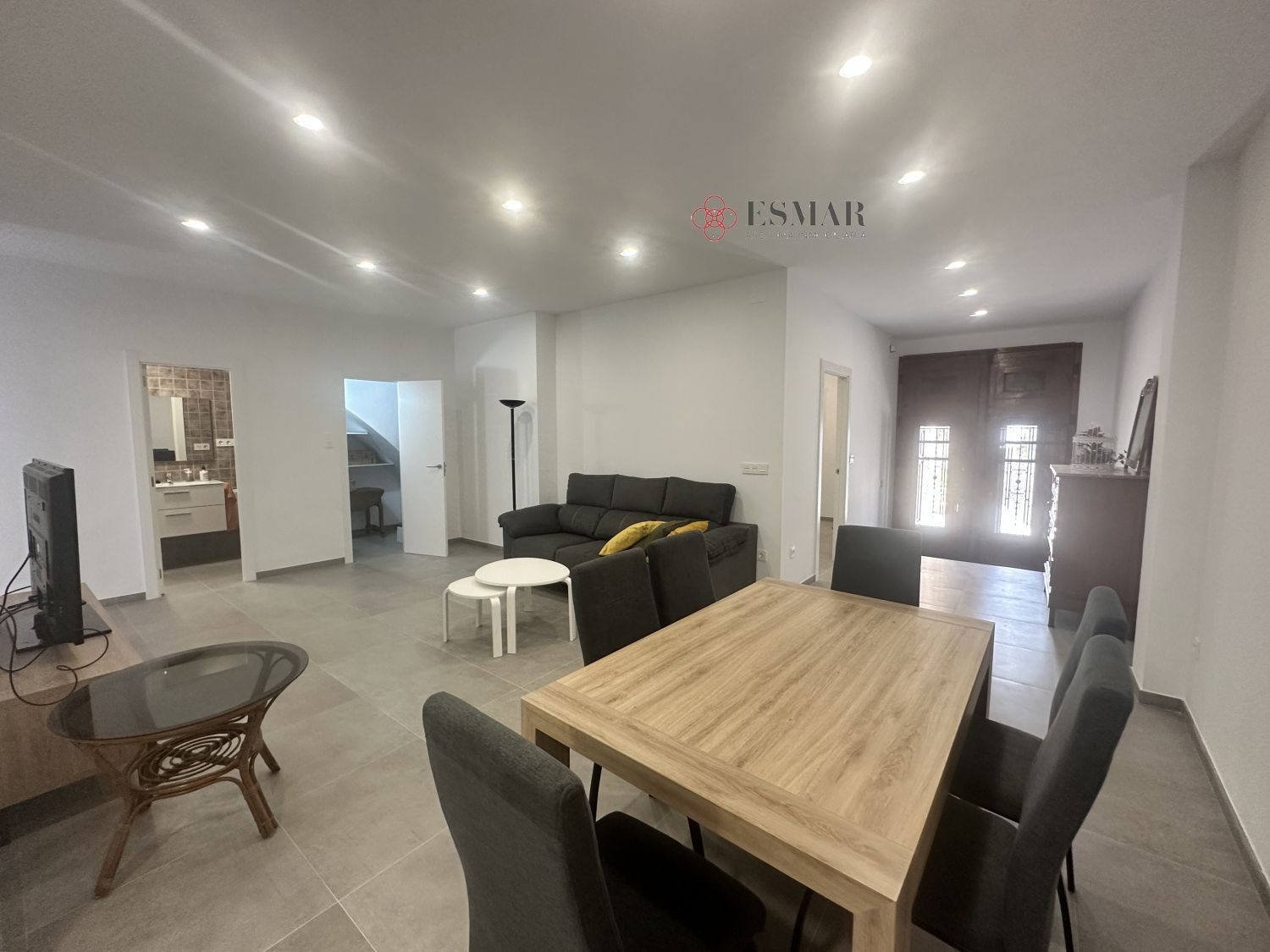 Sala d'estar de Casa o xalet de lloguer en Alfara de la Baronia amb Jardí privat, Terrassa i Traster