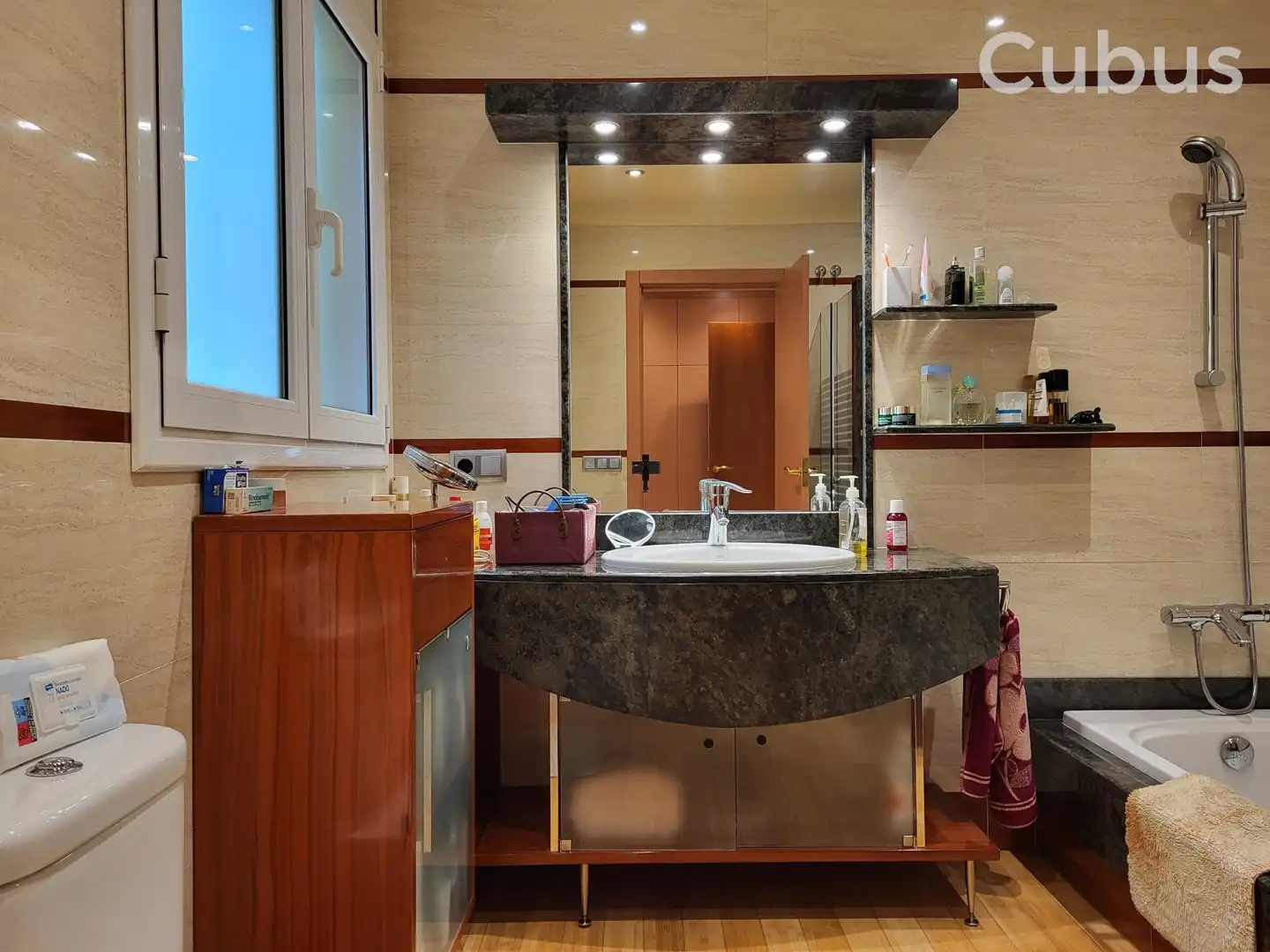 Bathroom of Houses for sale in Les Preses  with Air Conditioner, Heating and Terrace