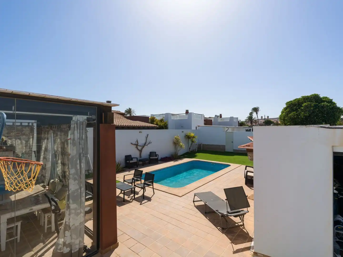 Piscina de Casa o chalet en venta en Antigua con Aire acondicionado, Jardín privado y Terraza