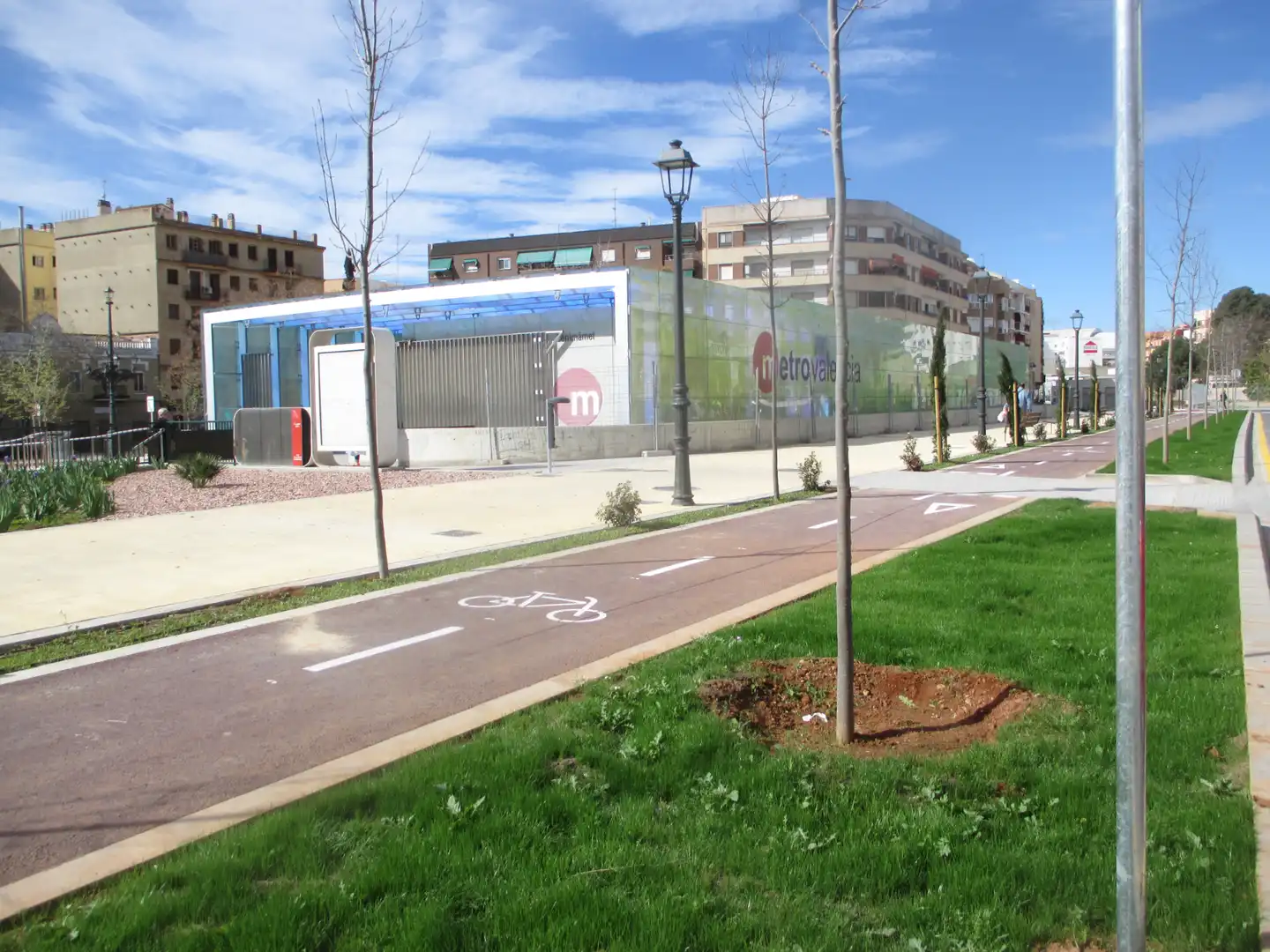 Vista exterior de Local de lloguer en Valencia