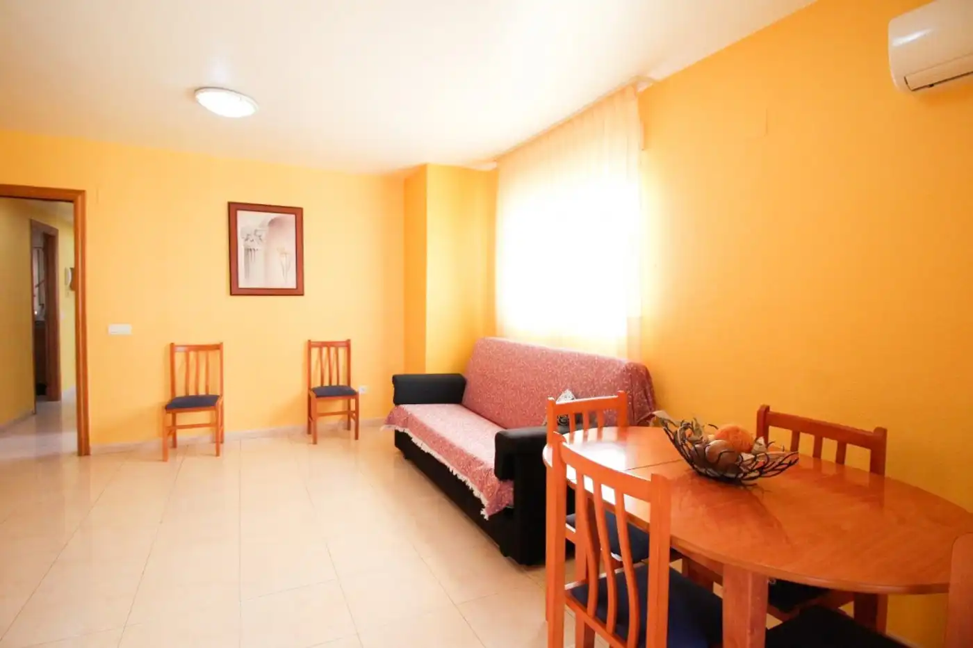 Dormitori de Apartament en venda en Oropesa del Mar / Orpesa amb Terrassa, Moblat i Piscina comunitària