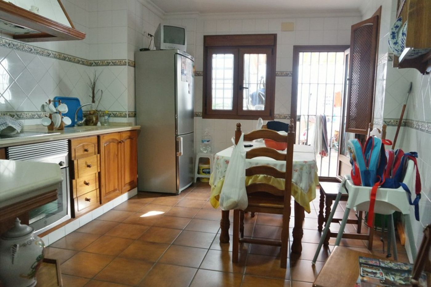 Cocina de Casa o chalet en venta en Sanlúcar de Barrameda con Terraza, Trastero y Balcón