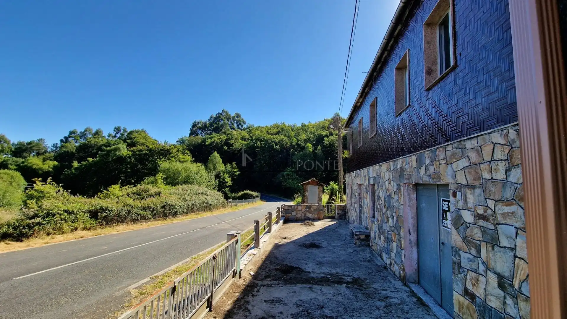 Vista exterior de Casa adosada en venta en Forcarei con Jardín privado