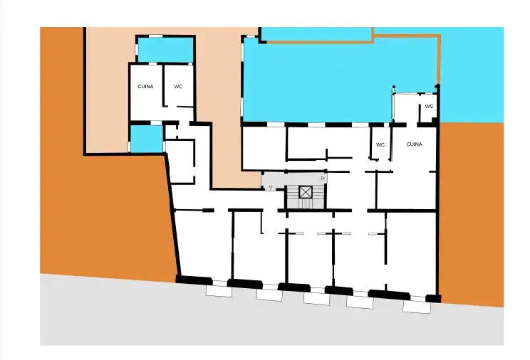 Wohnung zum Verkauf in Barcelona mit Heizung, Parkett und Abstellraum