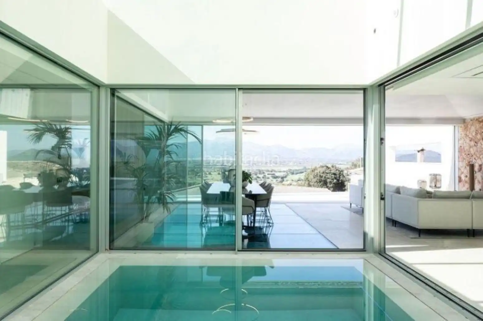Piscina de Casa adosada en venta en Costitx con Aire acondicionado, Calefacción y Terraza