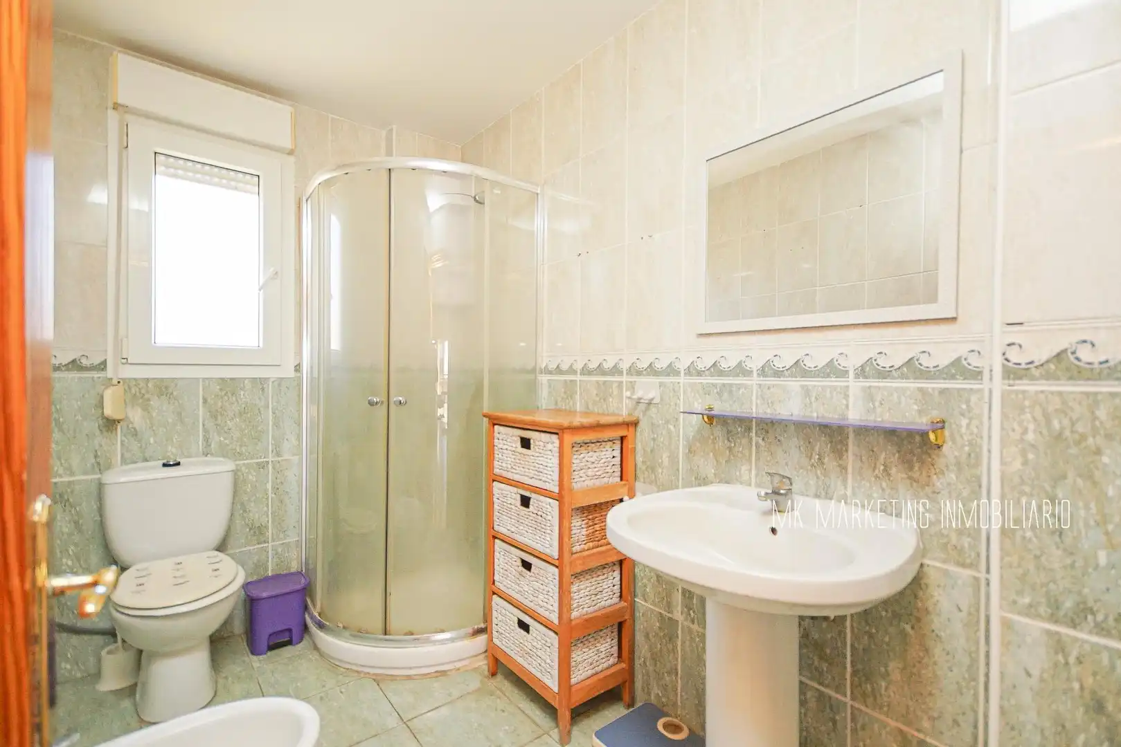 Badezimmer von Dachboden zum Verkauf in Mogán mit Terrasse, Abstellraum und Möbliert