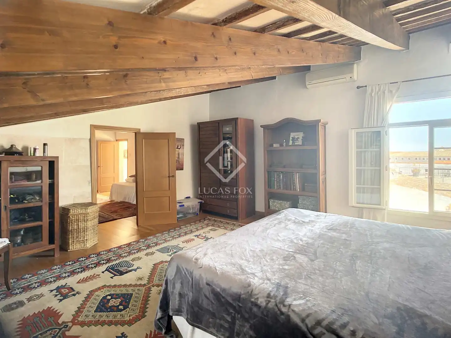 Bedroom of Houses for sale in Maó - Mahón  with Air Conditioner, Heating and Parquet flooring
