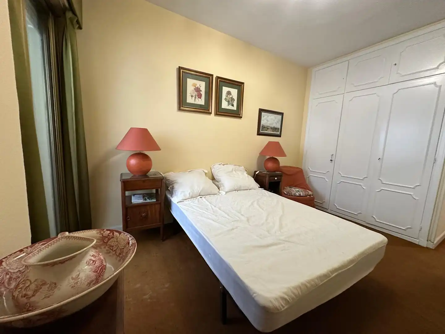 Bedroom of Flat for sale in Madrid  with Parquet flooring, Terrace and Storage room