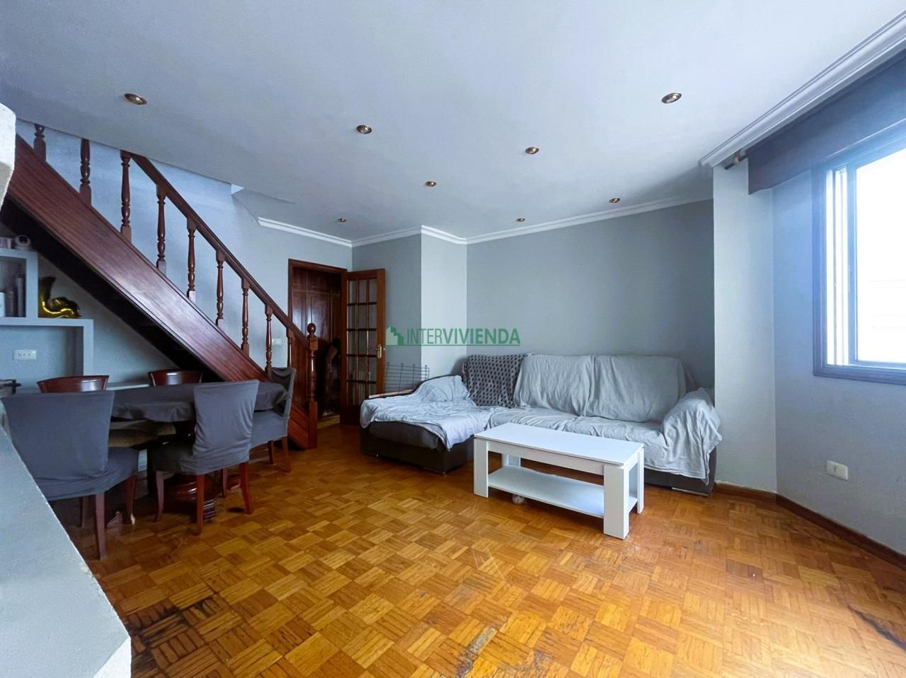 Living room of Duplex for sale in Vigo   with Heating and Parquet flooring
