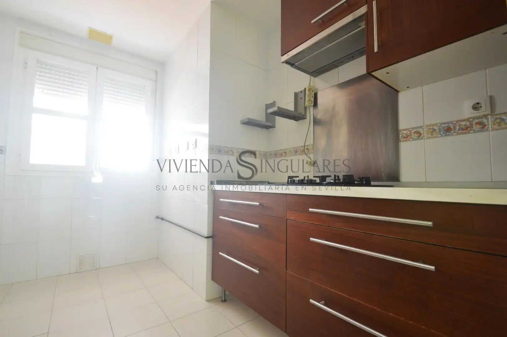 Kitchen of Flat for sale in Sevilla  with Air Conditioner, Heating and Private garden