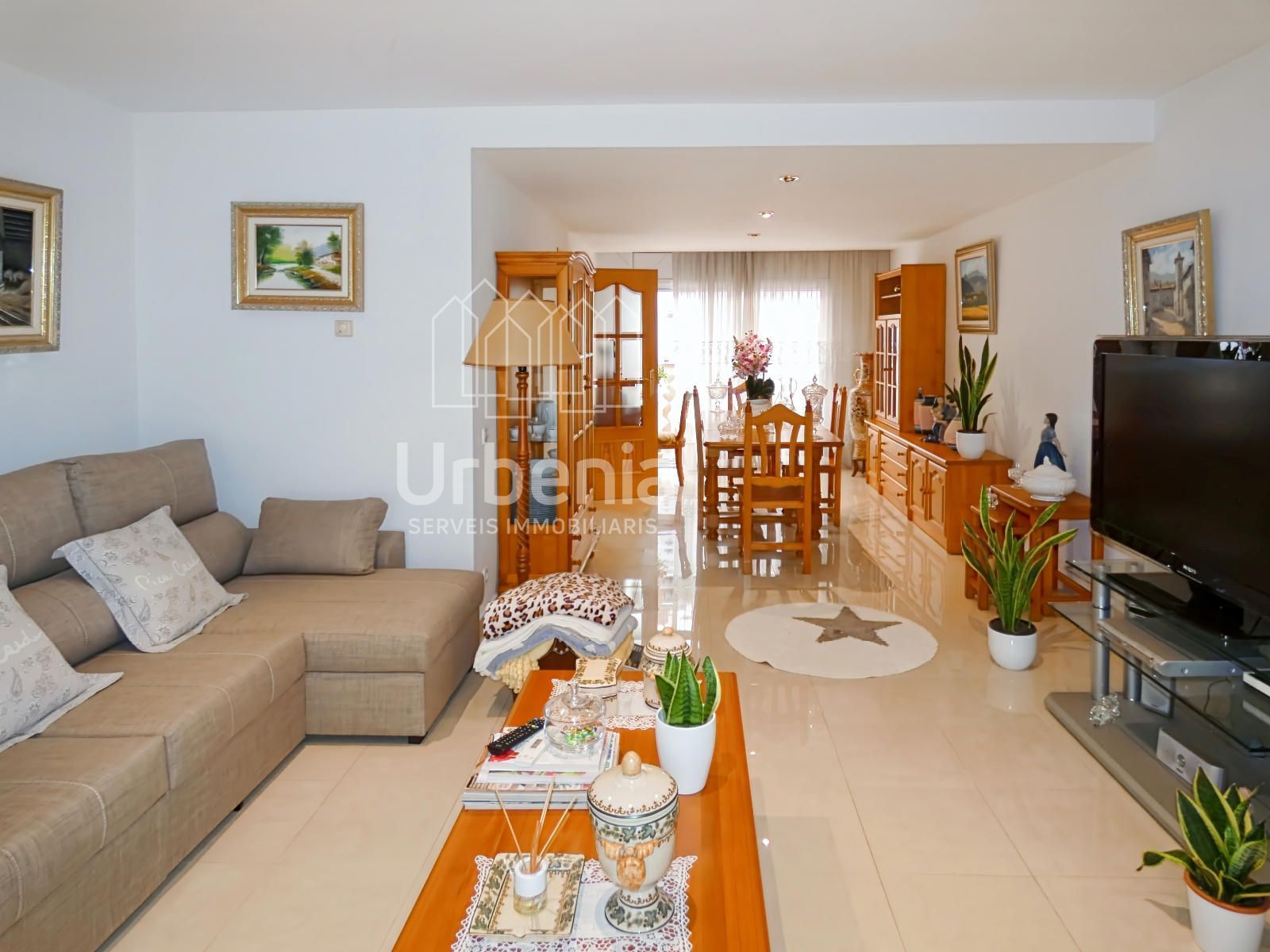 Living room of House or chalet for sale in Premià de Dalt  with Air Conditioner, Heating and Terrace