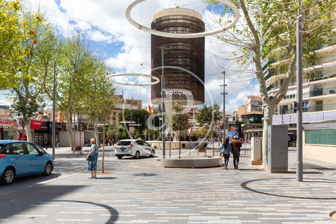 Exterior view of Flat for rent in Benidorm  with Air Conditioner, Heating and Terrace