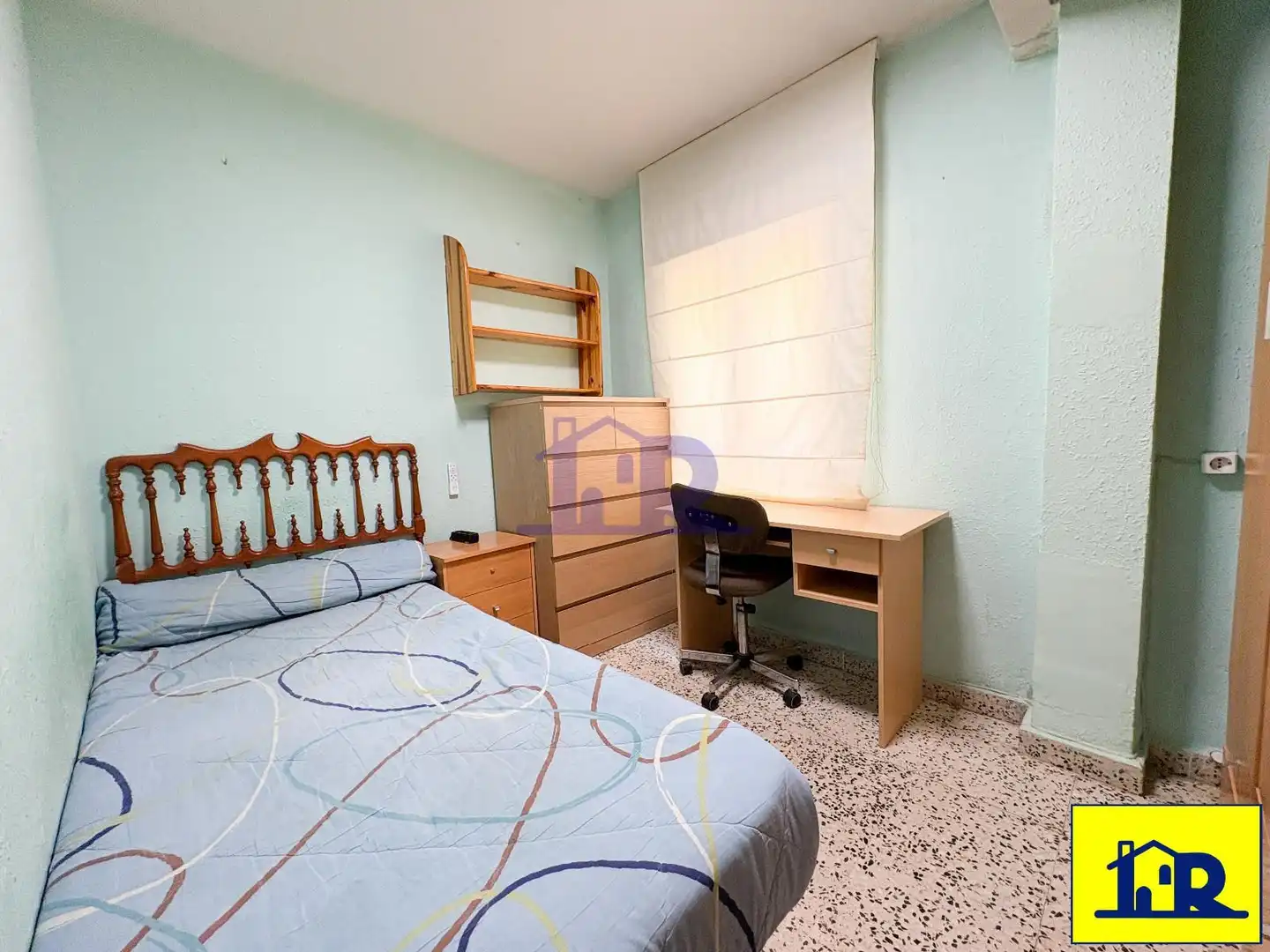 Schlafzimmer von Wohnung zur Miete in Cuenca mit Heizung, Terrasse und Möbliert