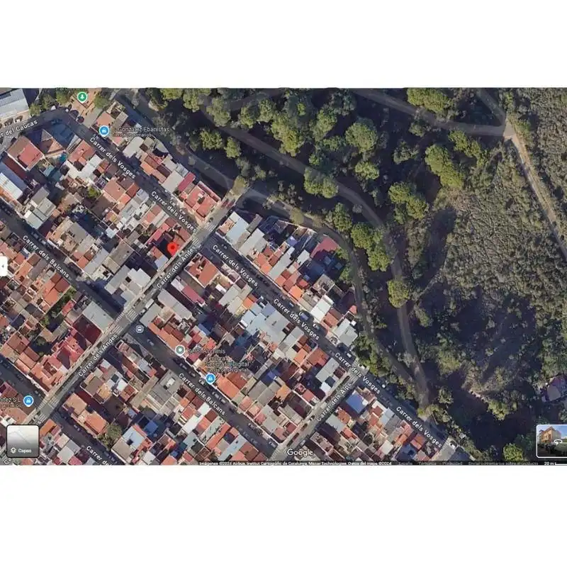 Vista exterior de Casa adosada en venda en Sabadell amb Terrassa i Balcó