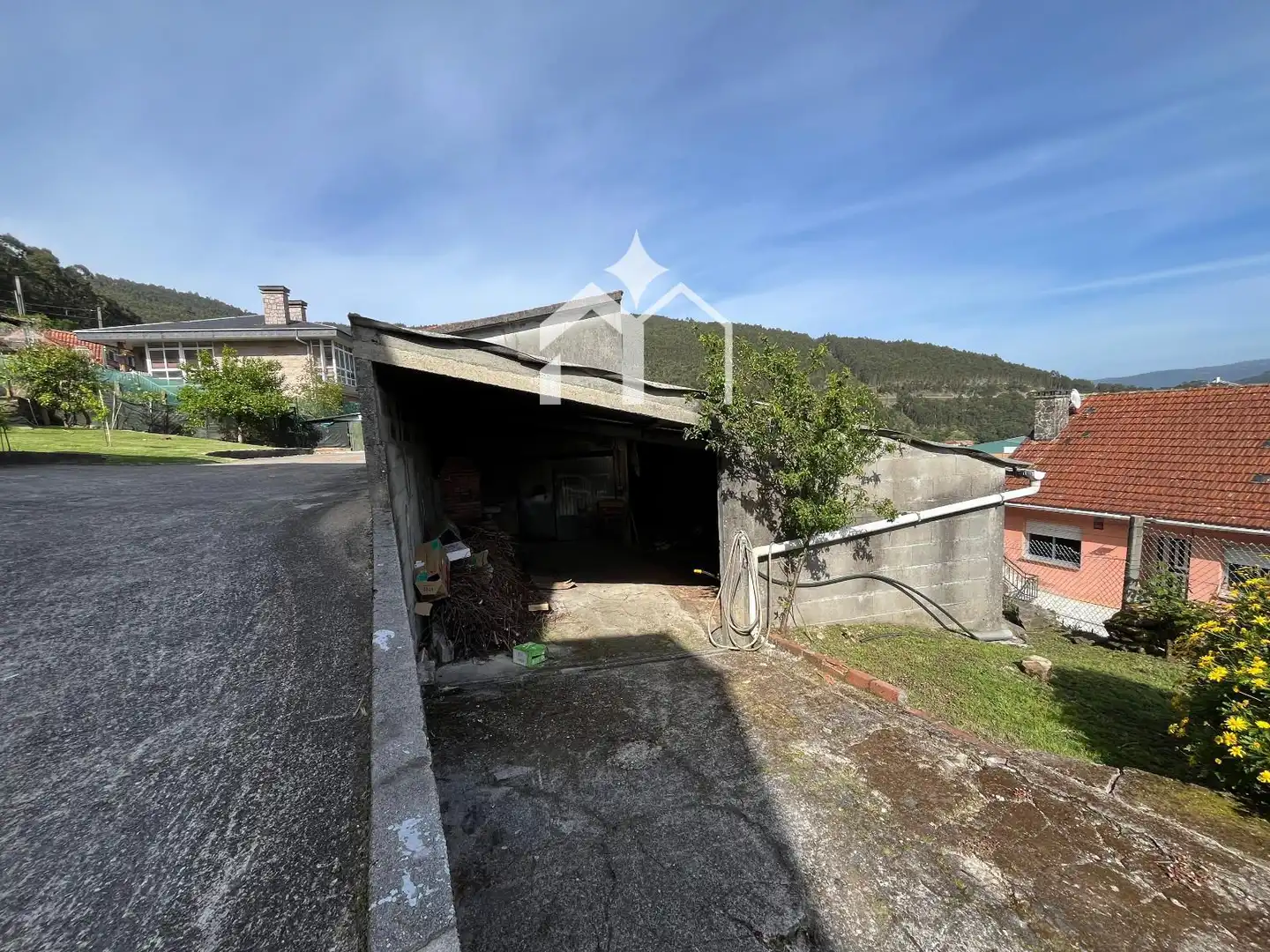 Vista exterior de Casa o chalet en venta en Moaña con Calefacción, Parquet y Terraza