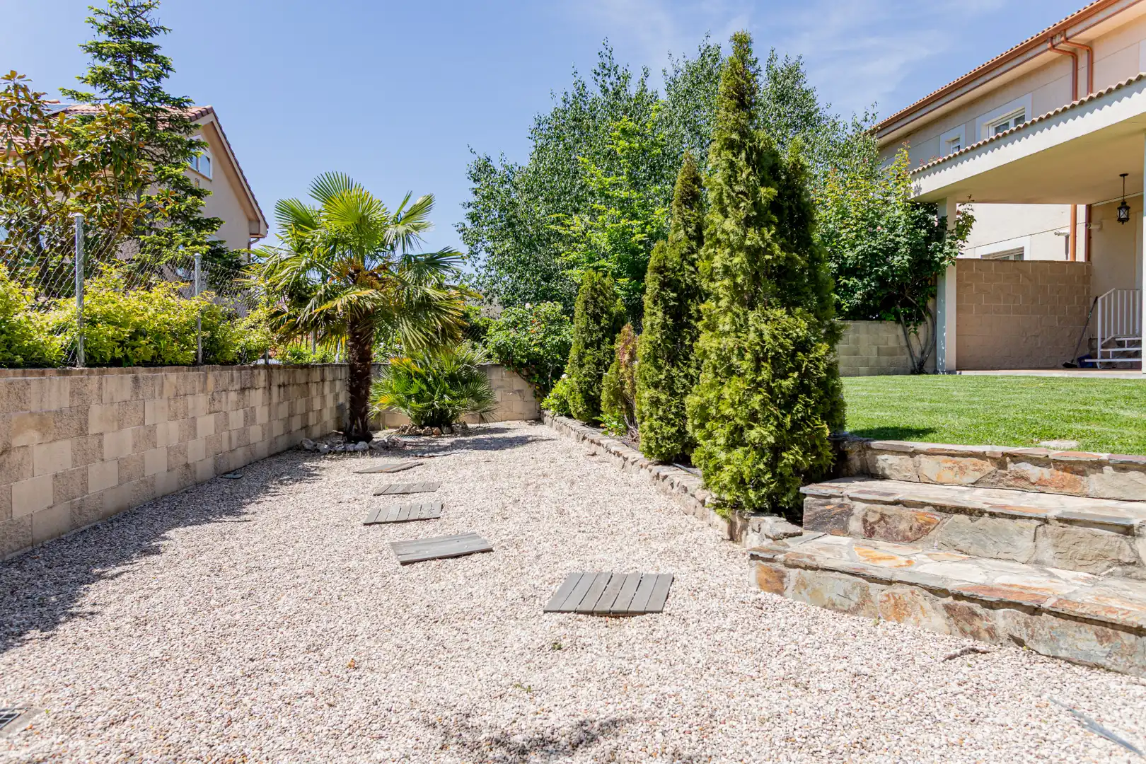Garden of Detached homes for sale in Moralzarzal  with Heating, Furnished and Oven