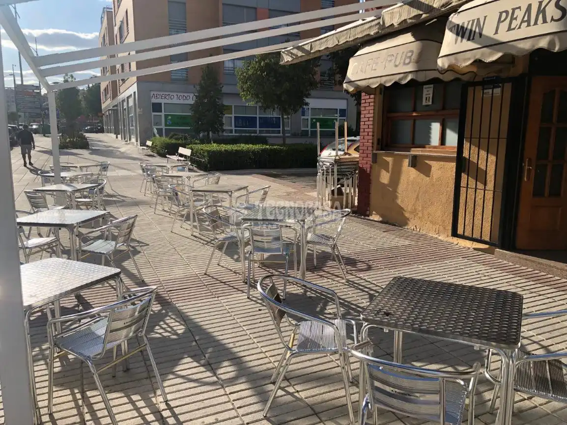 Terrace of Commercial properties for sale in Fuenlabrada  with Air Conditioner and Alarm