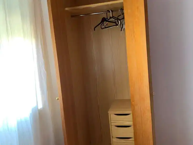 Schlafzimmer von Dachboden zur Miete in  Palma de Mallorca mit Klimaanlage und Möbliert