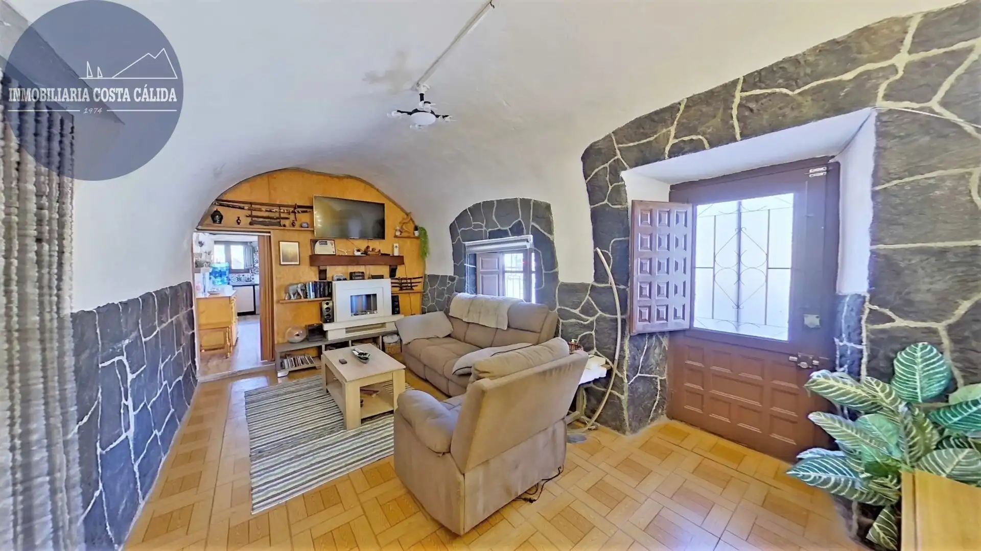 Sala de estar de Finca rústica en venta en Pulpí con Jardín privado, Terraza y Trastero