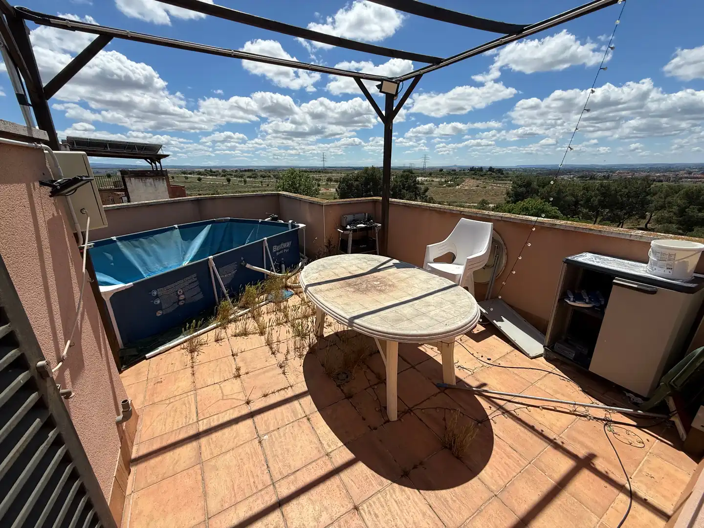 Terrace of Flat for sale in Lleida  with Air Conditioner, Heating and Parquet flooring