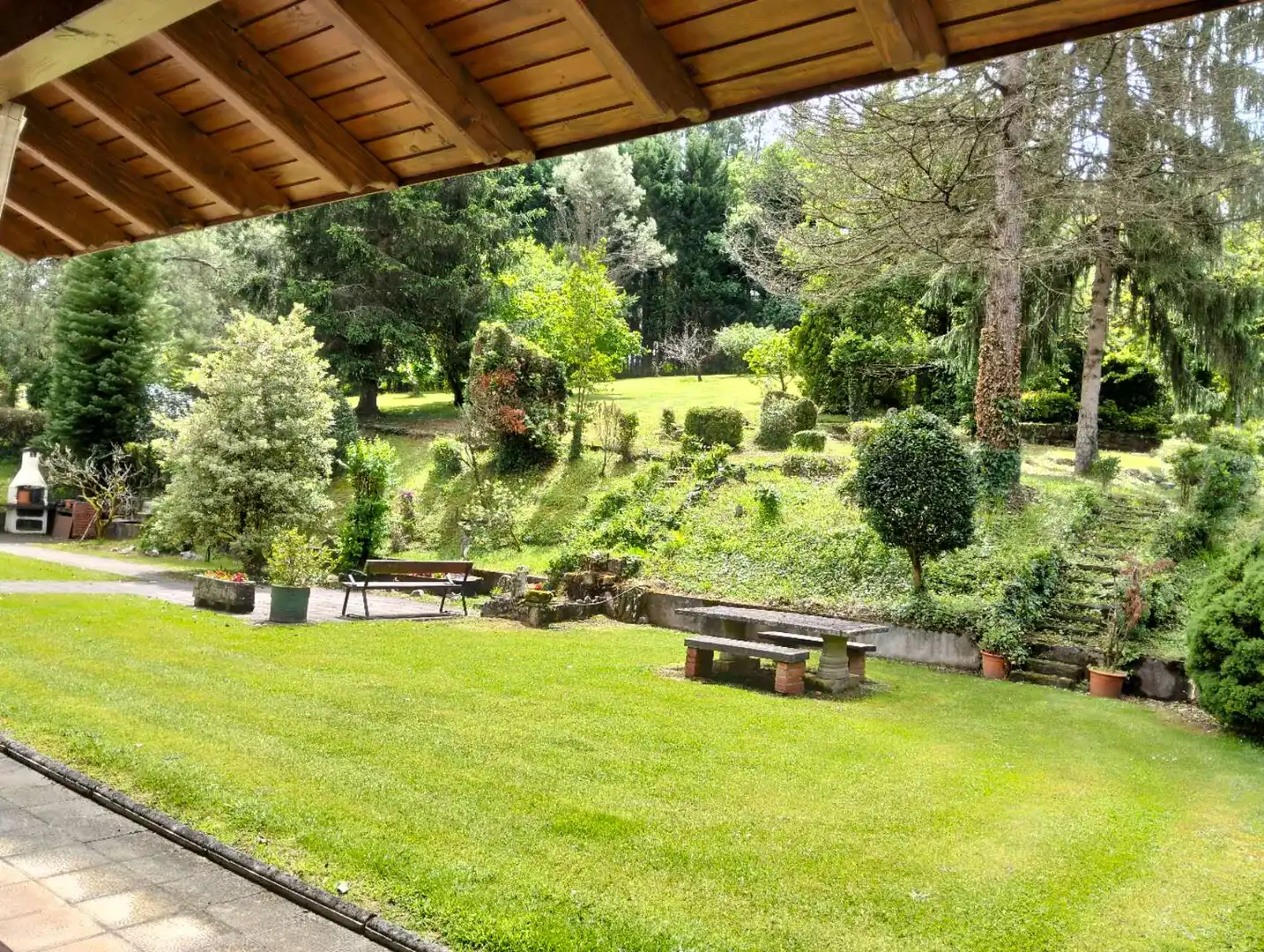 Jardín de Casa o chalet en venta en Gamiz-Fika con Calefacción, Jardín privado y Terraza