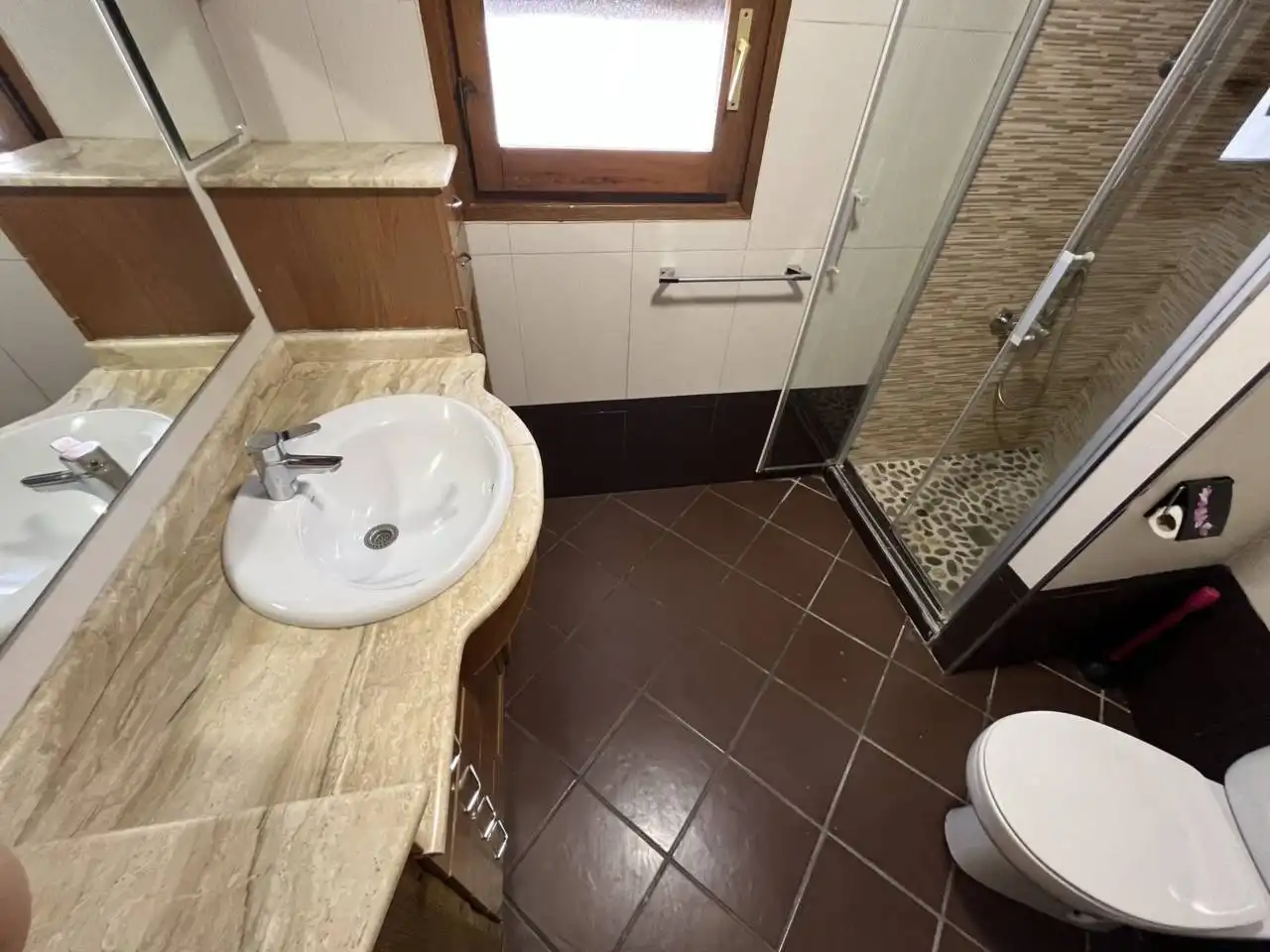 Bathroom of Flat for sale in Alcañiz  with Heating, Furnished and Balcony
