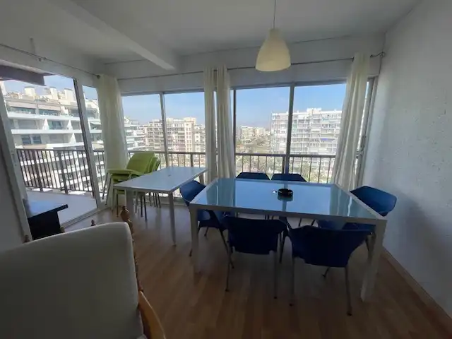 Dining room of Flat for rent in Alicante / Alacant  with Terrace, Furnished and Balcony