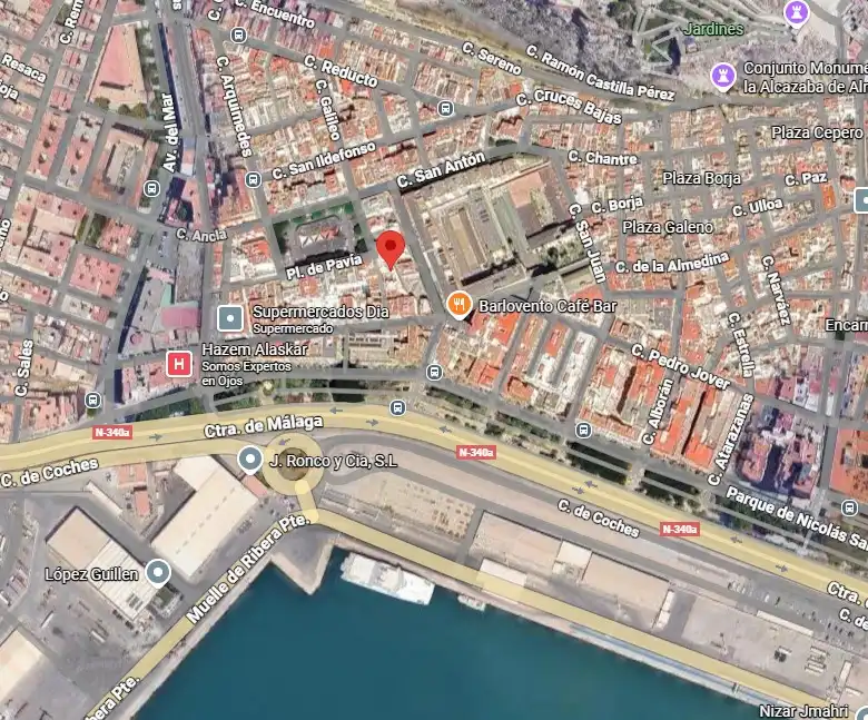 Vista exterior de Piso en venta en Almería