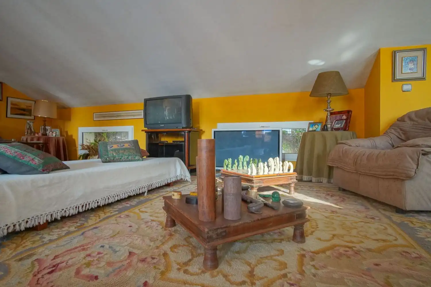 Sala de estar de Casa o chalet en venta en Dénia con Aire acondicionado, Calefacción y Terraza