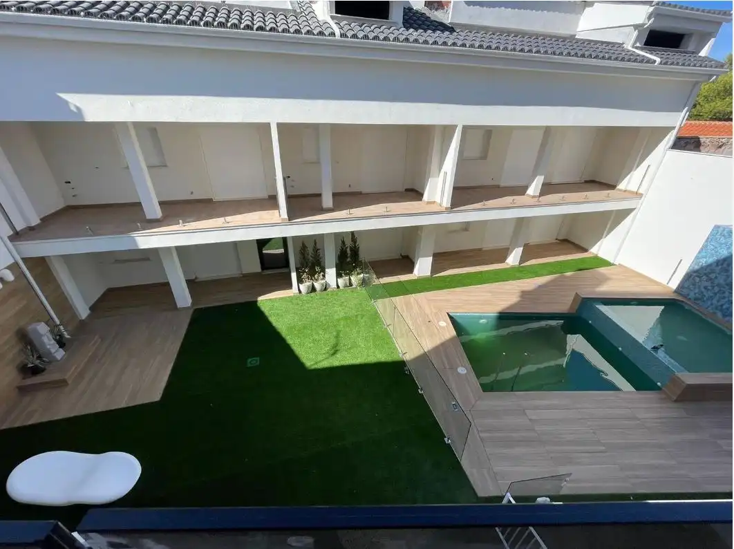 Terrasse von Wohnung zur Miete in Alcázar de San Juan mit Möbliert und Gemeinschaftspool
