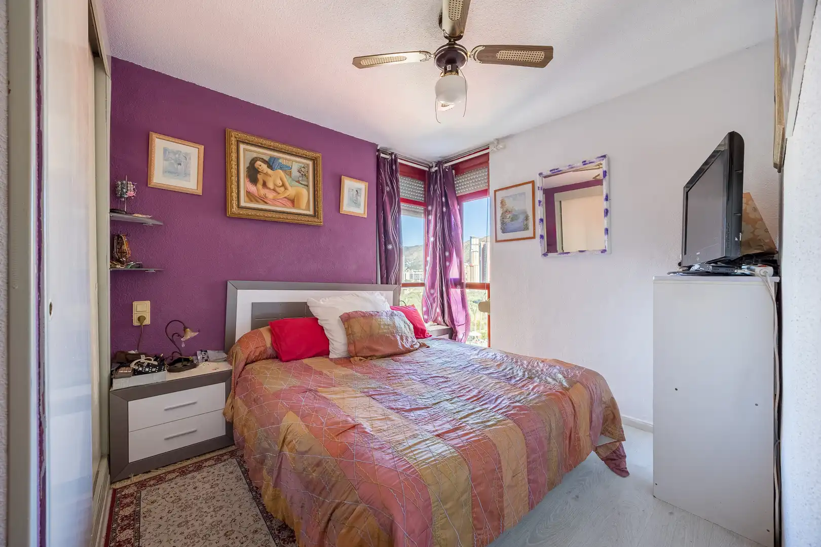 Bedroom of Apartments for sale in Benidorm  with Swimming Pool, Furnished and Community pool