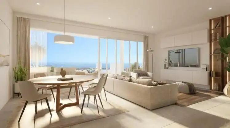 Living room of Apartments for sale in Benalmádena  with Air Conditioner, Heating and Private garden